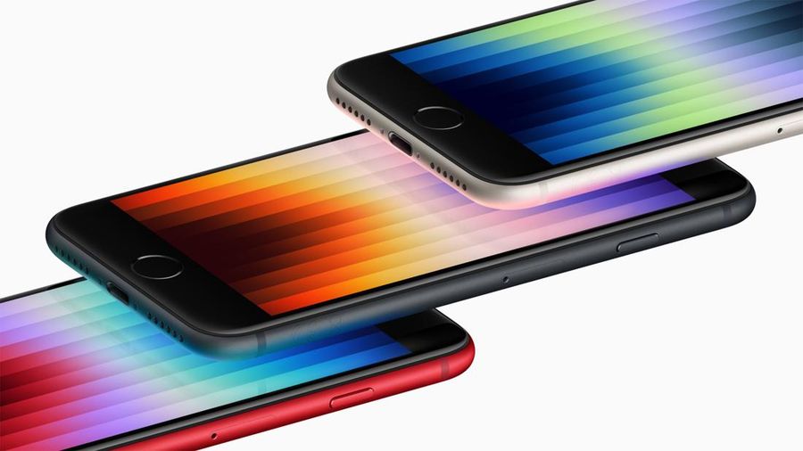 The next-generation iPhone SE is a powerful new iPhone in an iconic design, featuring the A15 Bionic chip and 5G. (Photo: Business Wire)
