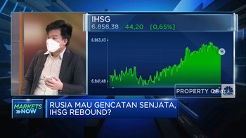 Rusia Mau Gencatan Senjata, IHSG Sukses Dibuka Menguat
