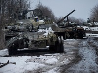 Potret Tank sampai Jet Tempur Rusia Hancur Ditembak Ukraina