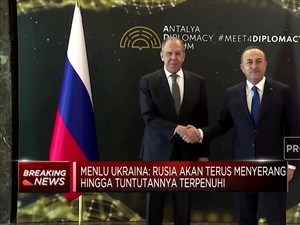 Duh! Negosiasi Rusia-Ukraina di Turki Gagal