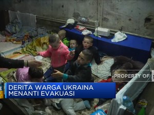 Derita Warga Ukraina Menanti Evakuasi