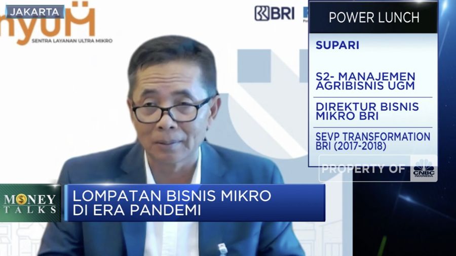 Direktur Bisnis Mikro BRI, Supari