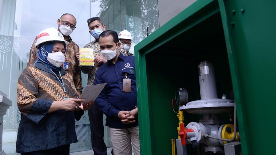 Istana Negara RI Manfaatkan Energi Bersih Gas Bumi Subholding Gas Pertamina
