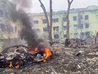 Breaking News: Rusia Bombardir RS Bersalin & Anak, 17 Terluka