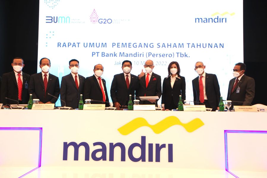 Rapat Umum Pemegang Saham Tahunan PT. Bank Mandiri (Persero). (Dok. Bank Mandiri)