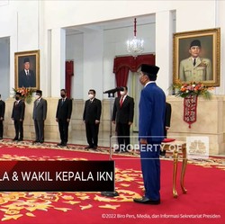 Sah! Jokowi Lantik Bambang Susantono Jadi Kepala IKN