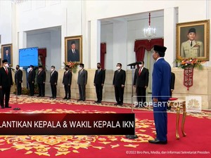 Sah! Jokowi Lantik Bambang Susantono Jadi Kepala IKN