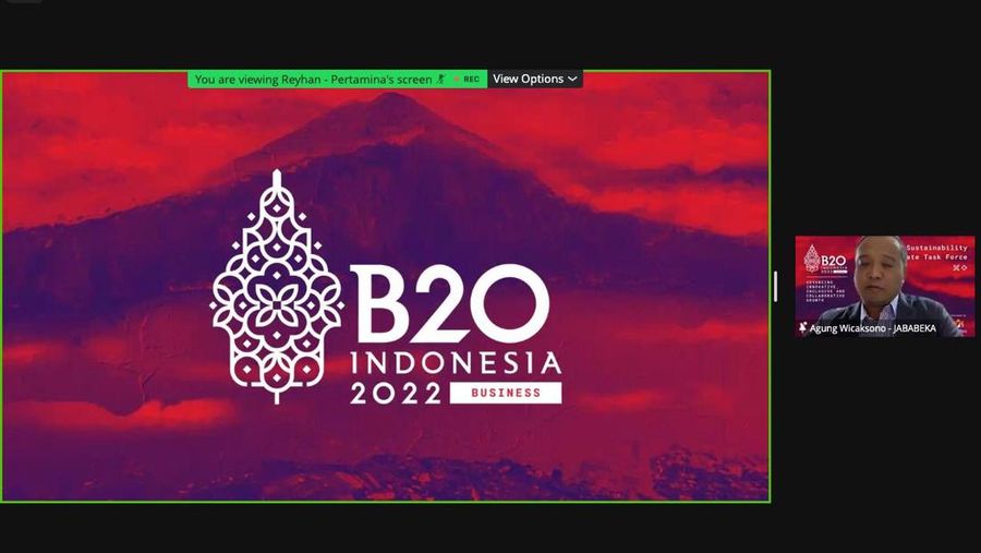 Transisi energi ke energi yang ramah lingkungan dibahas dalam forum bisnis G20.