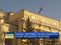 Bank Sentral Rusia Ditendang dari BIS