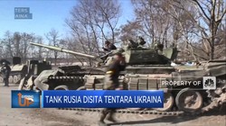 Tank Rusia Disita Tentara Ukraina