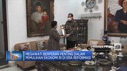 Penyerahan CNBC Lifetime Achievement Award Kepada Megawati