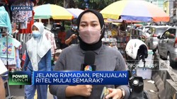 Jelang Ramadan, Pasar Tanah Abang Diserbu Pedagang Kulakan