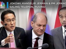 Jokowi, Kanselir Jerman & PM Jepang Saling Telepon, Pusing!