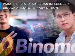 Duh! Ini 34 Artis & influencer Diduga Afiliator Binary Option