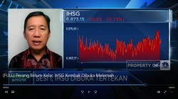 Perang Belum Kelar, IHSG Kembali Dibuka Melemah