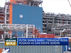 Tak Gentar Sanksi AS Cs, Rusia Tetap Ekspor Migas