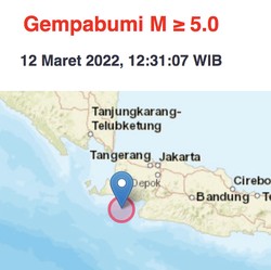 Gempa M 5,3 Guncang Banten, Terasa Hingga Jakarta!