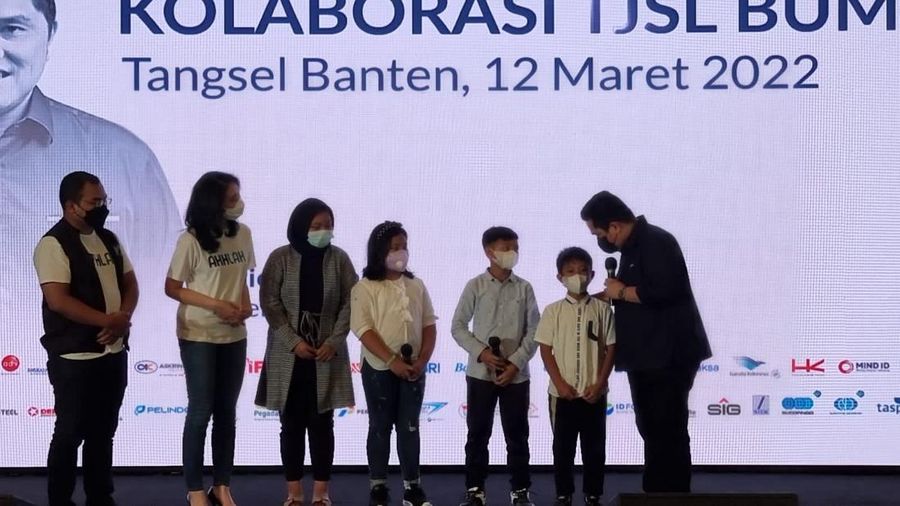 Bank BRI aktif dalam mendukung Kementerian BUMN menyalurkan bantuan kepada masyarakat.