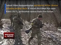Mencekam! Detik-detik Baku Tembak di Ukraina
