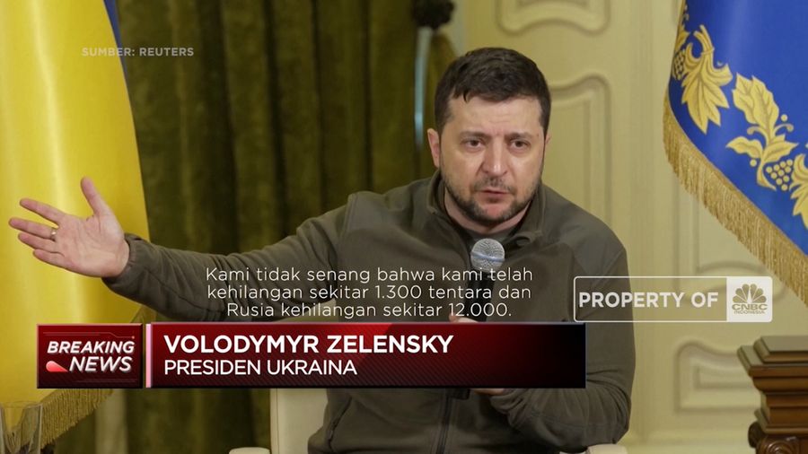 Parah! 1.300 Tentara Ukraina Tewas, Rusia Berapa?(CNBC Indonesia TV)