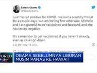 Barack Obama Positif Covid-19