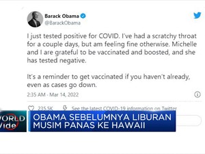 Barack Obama Positif Covid-19