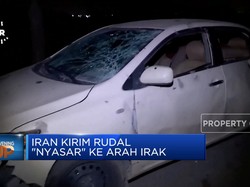 Iran Kirim Rudal "Nyasar" ke Irak