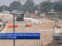 Pembangunan Tol Serpong-Balaraja Seksi 1A Capai 68%