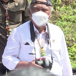 Menteri Jokowi Ini Sita Perhatian Saat Ritual Kendi Nusantara