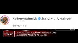 Izinkan Kebencian & Kekerasan, Instagram Diblokir Rusia