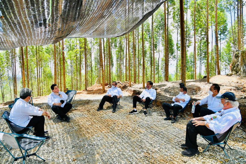 Presiden Jokowi bermalam di IKN (Dok: Biro Pers Sekretariat Presiden) Presiden Jokowi bermalam di IKN (Dok: Biro Pers Sekretariat Presiden)