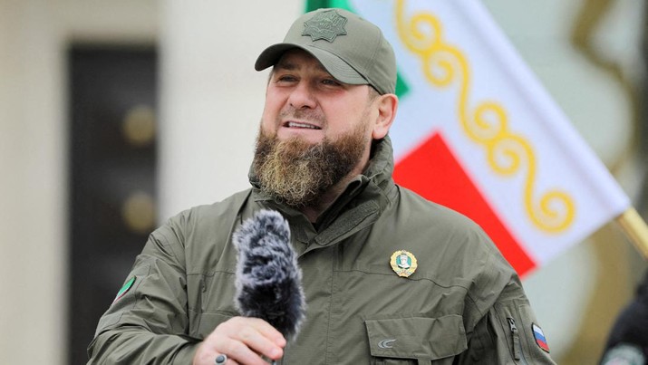 Ramzan Kadyrov, Pemimpin wilayah Chechnya Rusia. (REUTERS/CHINGIS KONDAROV)