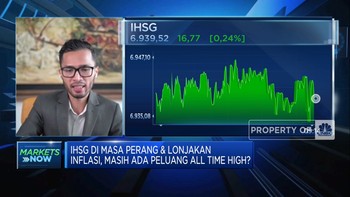 Dibayangi Perang & Inflasi, IHSG Masih Bisa All Time High?