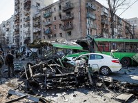Potret Ngeri Serangan Terbaru Rusia ke Kyiv Ukraina, 2 Tewas