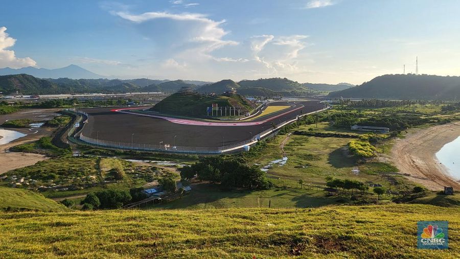 Sirkuit Mandalika, Lombok, Nusa Tenggara Barat (CNBC Indonesia/ Wahyu Daniel)