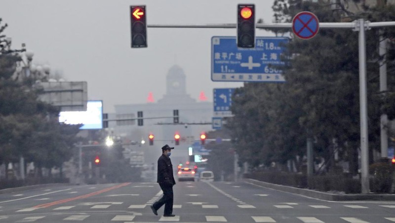 China lockdown imbas lonjakan kasus covid. AP/