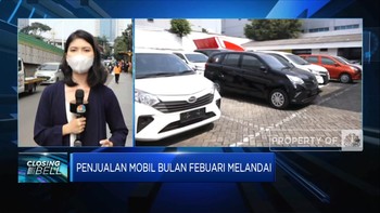 Penjualan Mobil Bulan Febuari Melandai
