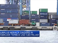 Ekspor Kinclong, Neraca Dagang RI Surplus 22 Bulan Beruntun