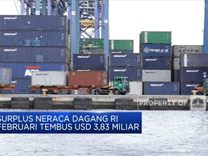 Ekspor Kinclong, Neraca Dagang RI Surplus 22 Bulan Beruntun
