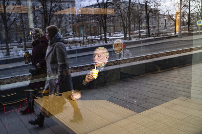 McDonald's akan menutup gerainya di Rusia. AP/ McDonald's akan menutup gerainya di Rusia. AP/
