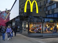 McDonald's akan menutup gerainya di Rusia. AP/
