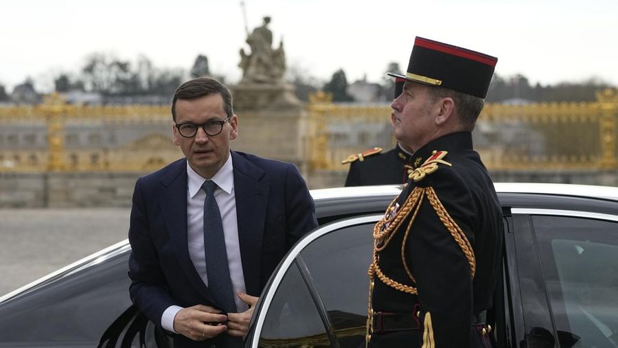 Perdana Menteri (PM) Polandia Mateusz Morawiecki. (AP/Michel Euler)