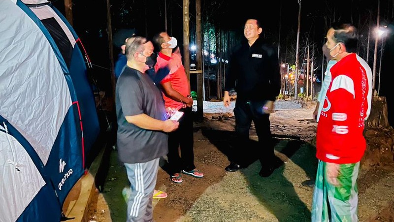 Presiden Jokowi bermalam di IKN (Dok: Biro Pers Sekretariat Presiden)