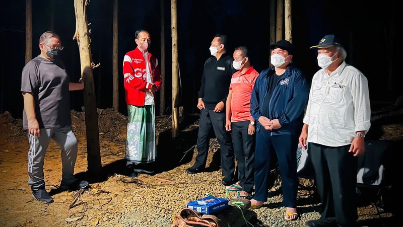 Presiden Jokowi bermalam di IKN (Dok: Biro Pers Sekretariat Presiden)