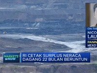 RI Cetak Surplus Neraca Dagang, IHSG Bergerak Melemah