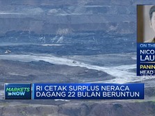RI Cetak Surplus Neraca Dagang, IHSG Bergerak Melemah