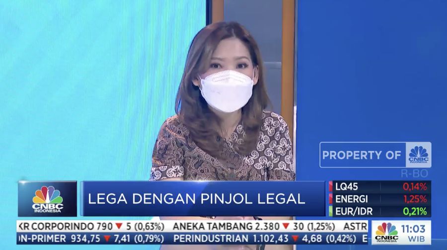 Yolanda Sunaryo, CEO Rupiah Cepat (Tangkapan layar ²©²ÊÍøÕ¾ TV)