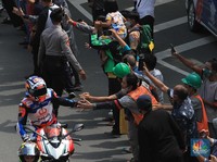 Jokowi Absen, Parade Para Pembalap MotoGP Tetap Meriah!