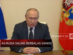 AS-Rusia Saling Berbalas Sanksi, Biden Dilarang Masuk Rusia