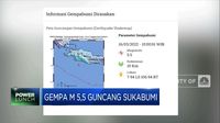 Gempa M5,5 Guncang Sukabumi